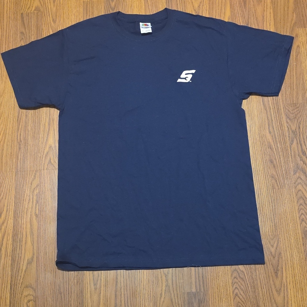 Vintage 90s Snap-On Tools T-Shirt Navy Blue Men’s Large Fruit of the Loom D67